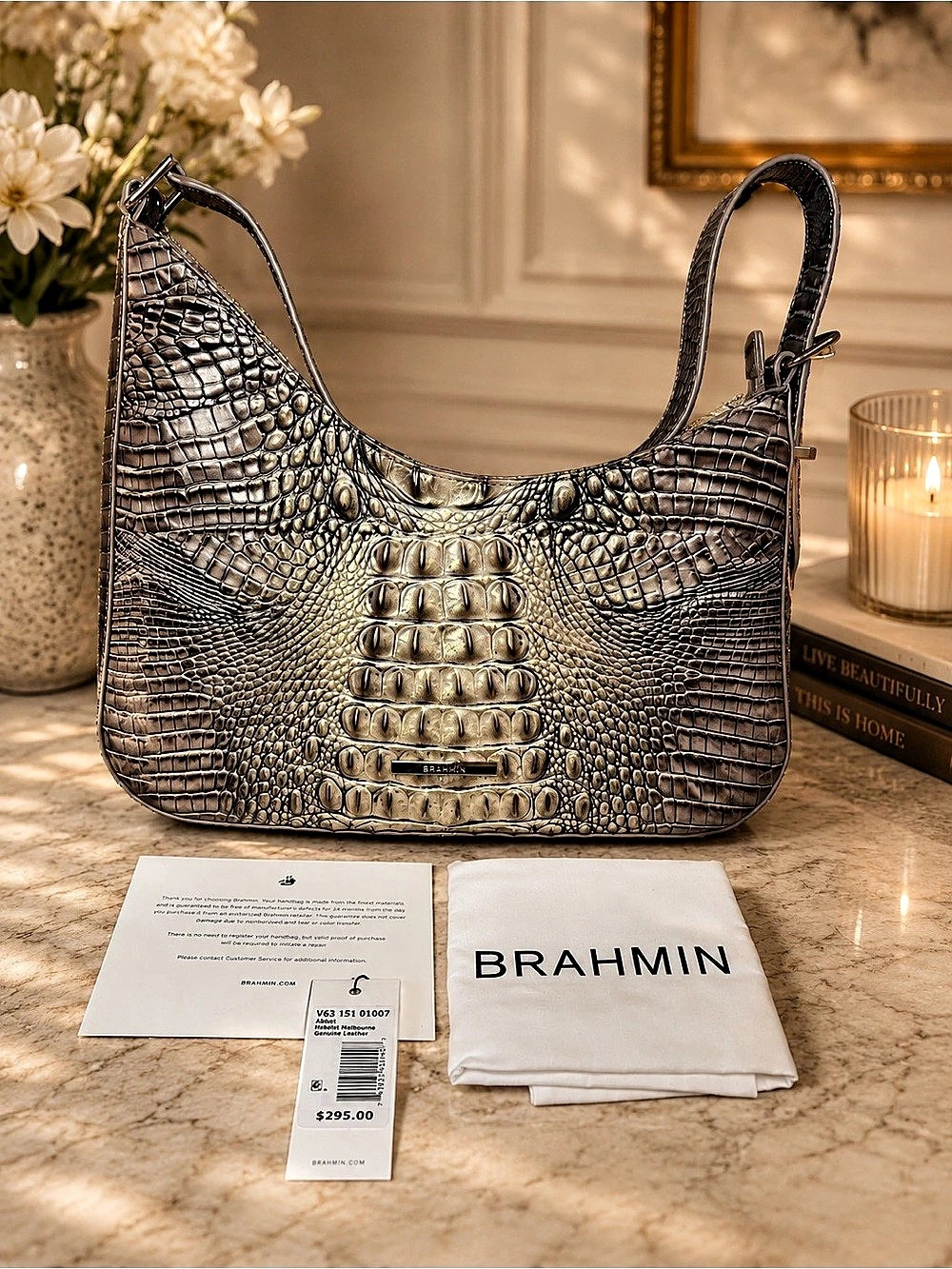 🌟Brahmin🌟 Abbott Brindle Melbourne Handbag